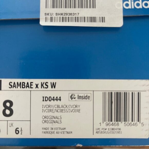 adidas KSENIASCHNAIDER x Sambae Black Multi-Color Gum W - ID0444 - Picture 8 of 8